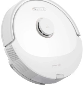 Прахосмукачка робот Roborock Q8 max+ Q8MP02-00, 59W, Wi-Fi, Гласово управление, 5500 Pa, Сухо и мокро почистване, Автономия до 240 мин, Бял/черен