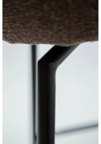 Кафяв тапициран бар стол (височина на седалката 67,5 cm) Glam – DAN-FORM Denmark