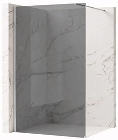 Параван за душ Rea Flexi Grey / Chrome 80