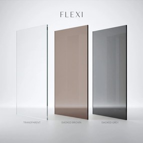 Параван за душ Rea Flexi Transparent / Chrome 130