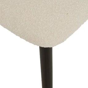 Стол atmosphera Sari, Хевея - Черен