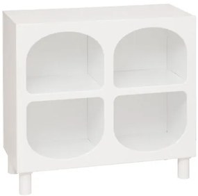 Детски скрин atmosphera Tara, 4 отделения, MDF, Бял