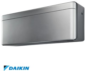 Инверторен климатик Daikin Stylish FTXA35BS/RXA35A, 12000 BTU, 25 м2, A+++/A+++, Wi-Fi, R-32, Сребрист