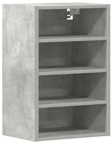 854178 vidaXL Висящ шкаф "Рига", сив, 40x29,5x60 см, инженерно дърво