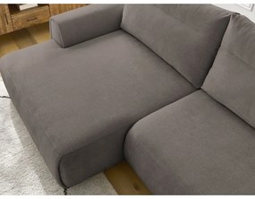 Кафяв ъглов диван Aden – Bobochic Paris