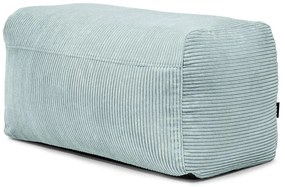 Пуф от рипсено кадифе в цвят мента Plus 100 Lounge – SLOWDOWN