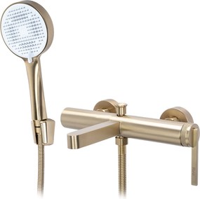 Смесител за вана Rea Grace Brush Gold