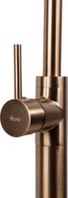 кран за мивка Rea Lungo Brush Copper