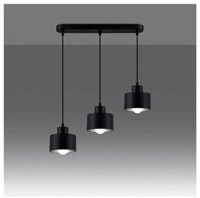 Черна висяща лампа ø 12 cm Alastro - Nice Lamps