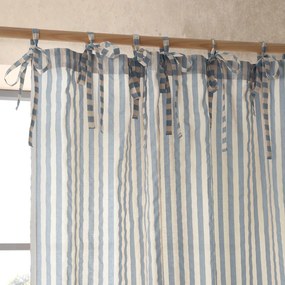Синя завеса 140x229 cm Zanzibar Stripe – Pineapple Elephant
