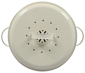 Бял контейнер за компостируеми отпадъци 6,3 л Vintage - Esschert Design