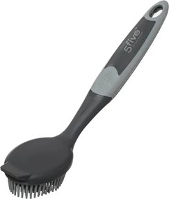 Четка за съдове 5five, Сива, Каучук