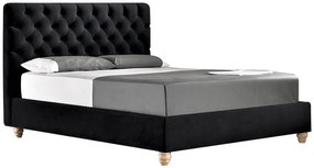 легло Ikelos Madison-Gray-90 x 200-Without Кутия за съхранение