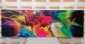 Картина на платно – Абстрактен цветен хаос