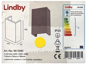 Lindby - Аплик SMIRA  1xG9/25W/230V