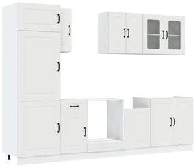 3314791 vidaXL Комплект кухненски шкафове от 8 части Kalmar, инженерно дърво