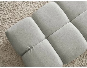 Светлосива табуретка от прежда с примки от букле Everest – Bobochic Paris