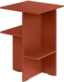 Теракотено нощно шкафче с рафтове Atik – noo.ma