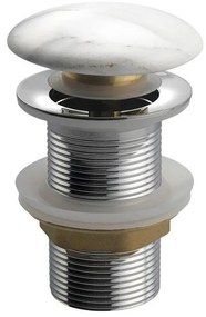 Sapho - Click-Clack тапа за мивка DALMA Ø 6,7 см, Carrara