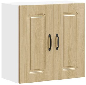 853580 vidaXL Кухненски стенен шкаф, Kalmar, дъб сонома, инженерно дърво