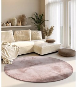 Сиво-розов кръгъл килим ø 160 cm Leon – Villeroy&amp;Boch