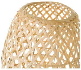 Бамбукова настолна лампа в естествен цвят с бамбуков абажур (височина 36 см) Natural Way - Casa Selección