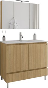 Комплект за баня Drop Delta 90 -Светло естествено