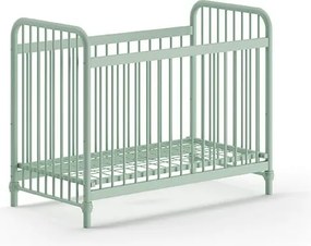 Зелено метално легло 60x120 cm BRONXX - Vipack