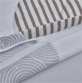 Единично спално бельо от микросатен 3 части 140x200 cm Beryl – My House