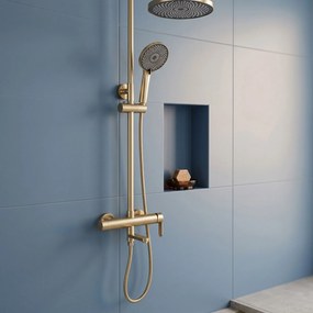 Душ Комплект Rea Arcos brush gold