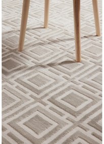 Кремав килим 160x235 cm Perles Howlite – Elle Decoration