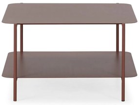 Теракотена метална масичка за кафе 70x73 cm Beatrix – MOME