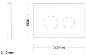 Чиния за казанче easy touch square wisa-Бял