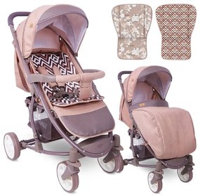 Детска количка S-300 LORELLI - Beige&Brown Lines