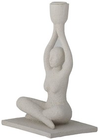 Свещник от полирезин Lucie - Bloomingville