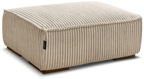 Светлокафява табуретка от рипсено кадифе Chelsea – Bobochic Paris