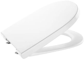 Седалка и капак, Roca, A801D22001, за компактна тоалетна чиния, със забавено падане