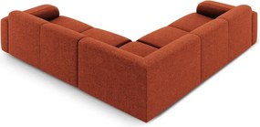Ъглов диван в тухлен цвят (променлив/L форма) Molino – Micadoni Home
