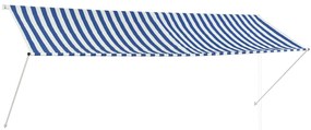 Sonata Сенник с падащо рамо, 350х150 см, синьо и бяло