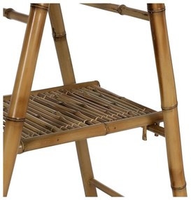 Бамбуков стелаж в естествен цвят 78x165x40 cm Manali – Ixia