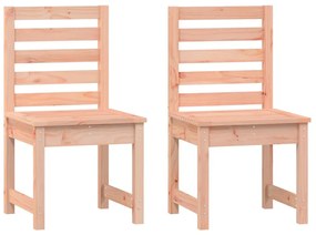 824030 vidaXL Градински столове, 2 бр, 50x48x91,5 см, масивно дугласко дърво