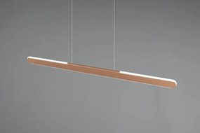 Кафяво LED висящо осветително тяло Helios - Trio