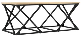 835360 vidaXL Кафе маса, дъб сонома, 100x49x40 см, инженерно дърво