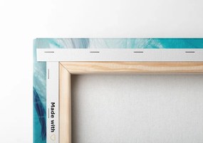 Картина на платно – Зелени пера