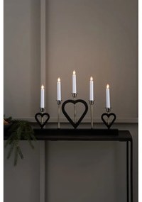 Черна коледна светлинна украса Melissa – Markslöjd