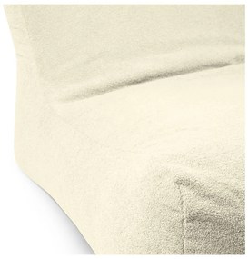 Кафяв пуф от букле Lounge 100 – SLOWDOWN