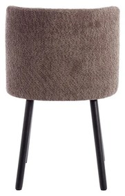 Кафяв трапезен стол Eckley – Light &amp; Living