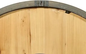 Стенен часовник atmosphera Micka, MDF и стъкло, Ø63.5 cm