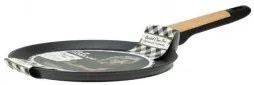 Horecano - Алуминиев тиган за палачинки с незалепващо покритие ф26x1,7см BLACK AND WOOD HOME-(DFP-SC16-26)