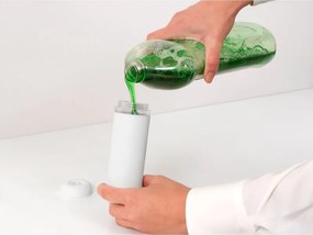 Дозатор за препарат за съдове Brabantia SinkStyle 1008507, 200 мл, Лесно почистване, Прозрачно дъно, Бял